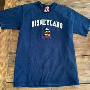 Authentic Walt Disney Disneyland shirt navy